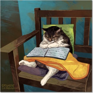 Cats Can Read! Posters and Art
